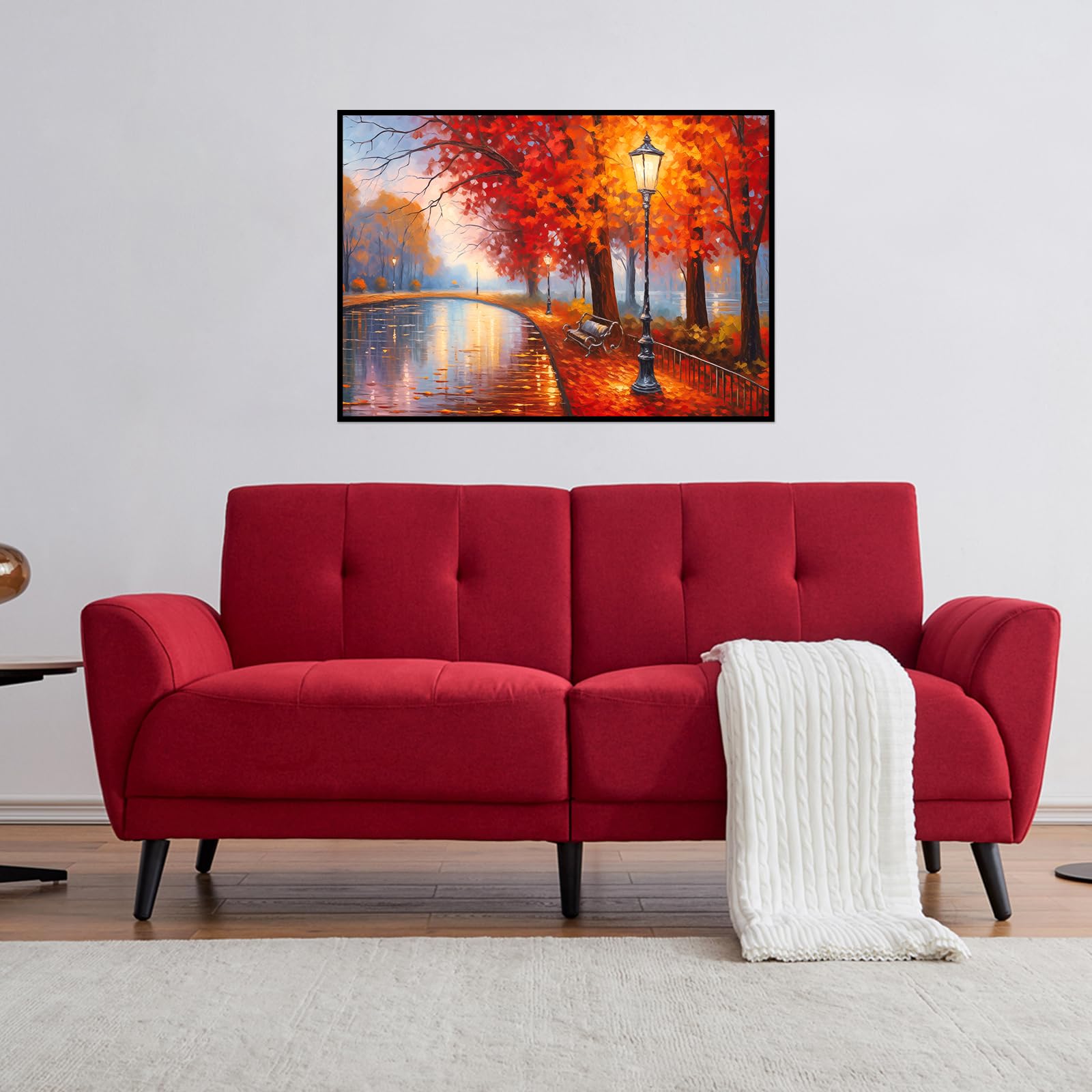 Autumn Park-Themed Jigsaw Puzzle — 1000 Pieces (70 x 50 cm)